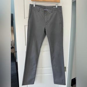 Bonobos Chinos Gray 31/32 Tailored Fit